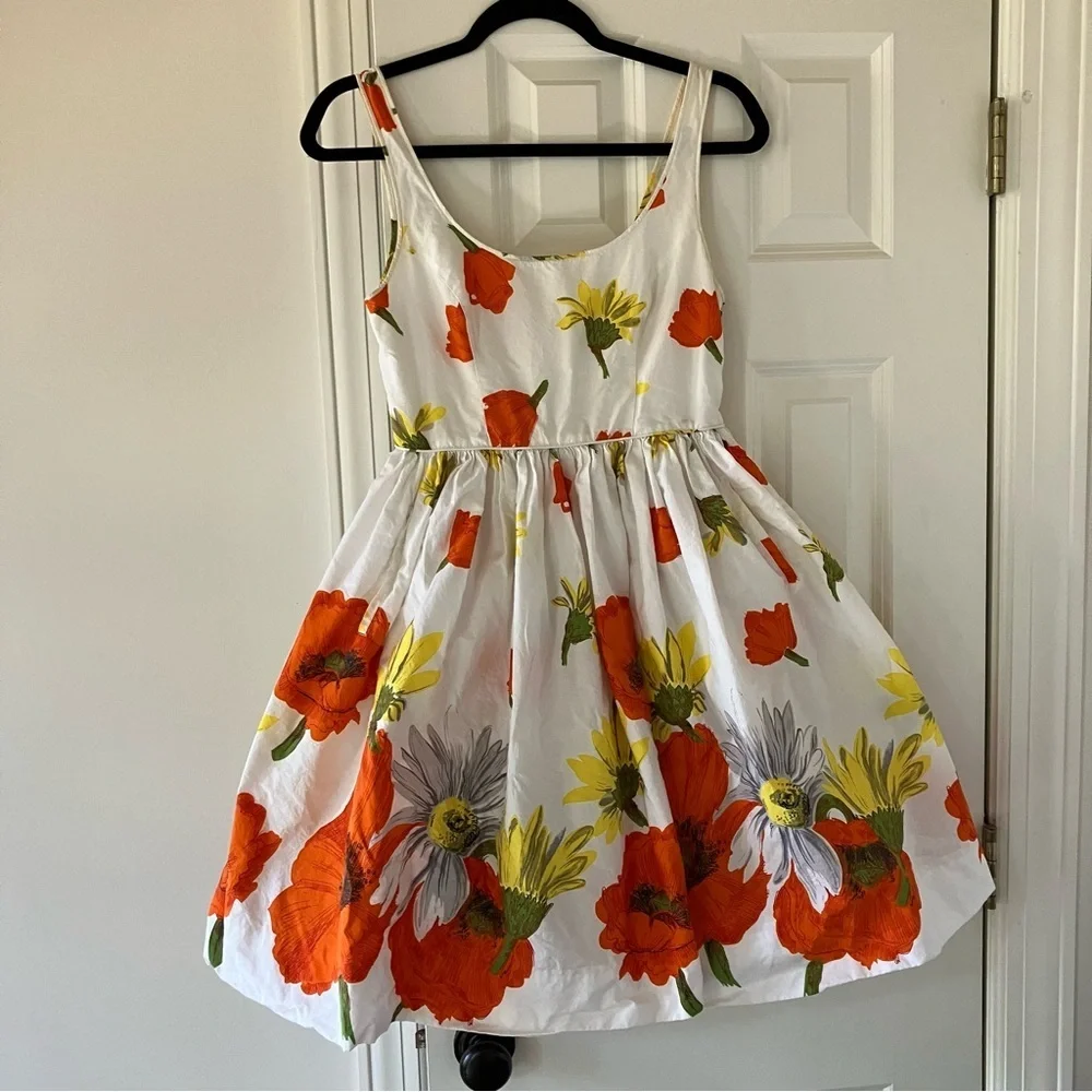 Anthropology Moulinette Soeurs Flower Dress with pockets (0) - Picture 3 of 12